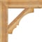 Ekena Millwork Balboa Block Rough Sawn Bracket w/ Offset Brace, Western Red Cedar, 8"W x 32"D x 32"H BKT0806X32X32BOA05RWR - alternate 4